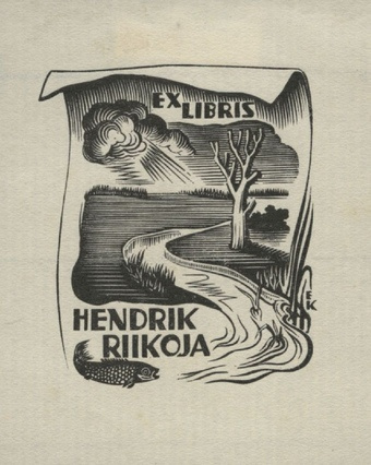 Ex libris Hendrik Riikoja 