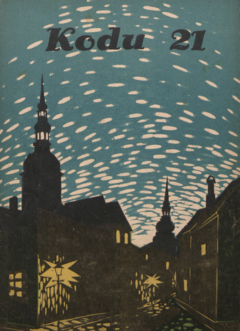 Kodu : perekondlik kirjanduse, teaduse ja kunsti ajakiri ; 21 1937-11-04