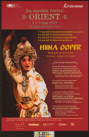 Ida muusika festival Orient : Hiina ooper 