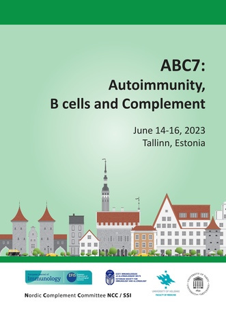 ABC7: autoimmunity, B cells and complement : June 14-16, 2023 Tallinn, Estonia