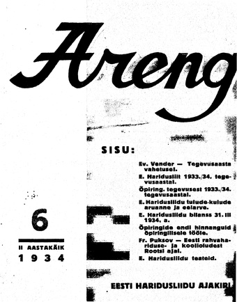 Areng ; 6 1934-07