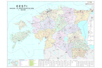 Eesti haldus- ja asustusjaotus 2006