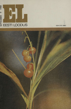 Eesti Loodus ; 9 1984-09