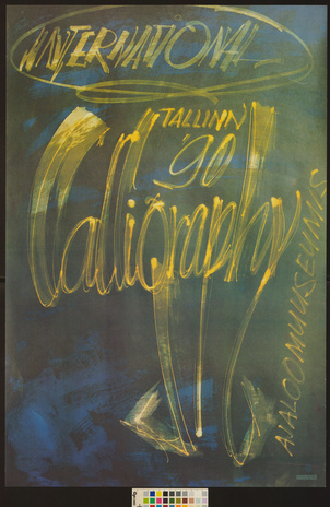 International calligraphy Tallinn '90