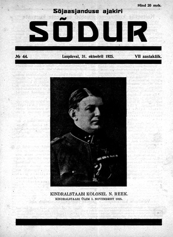 Sõdur ; 44 1925