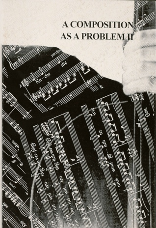 A composition as a problem. proceedings of the Second Conference on Music Theory : Tallinn, April 17-18, 1998 / II