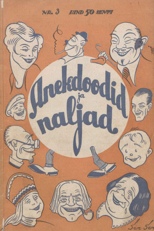 Anekdoodid ja naljad : anekdootide ja naljade ajakiri ; 3 1930-10