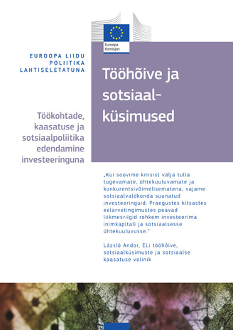 Tööhõive ja sotsiaalküsimused : töökohtade, kaasatuse ja sotsiaalpoliitika edendamine investeeringuna 