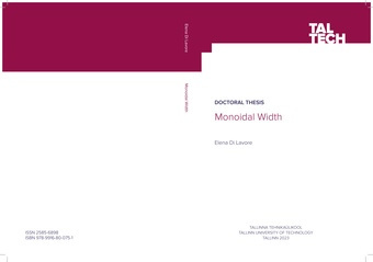 Monoidal width = Monoidiline laius 
