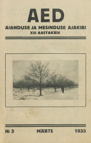 Aed : aianduse ajakiri ; 3 1935-03