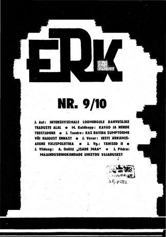 ERK ; 9-10 (41-42) 1936-12-30