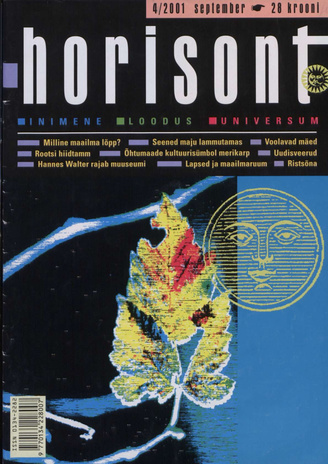 Horisont ; 4/2001 2001-09