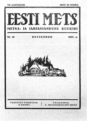 Eesti Mets ; 12 1927