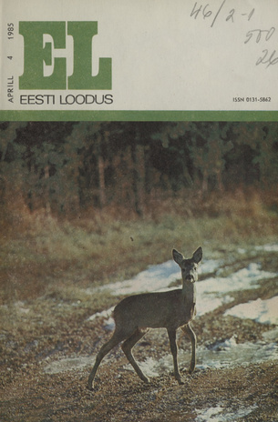 Eesti Loodus ; 4 1985-04