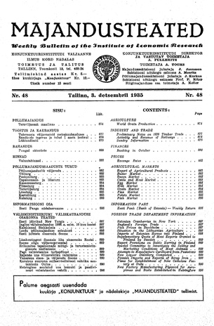 Majandusteated ; 48 1935-12-03