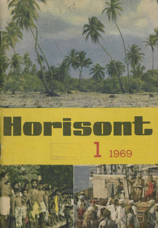 Horisont ; 1 1969-01