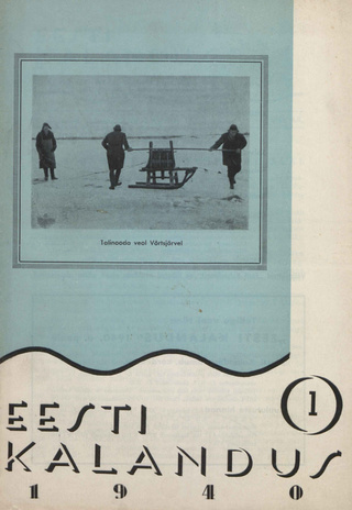 Eesti Kalandus : kalanduslik kuukiri ; 1 1940-01