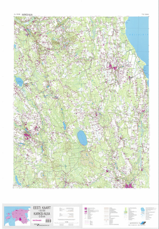 Eesti kaart 1:50000. O-35-64, Karksi-Nuia