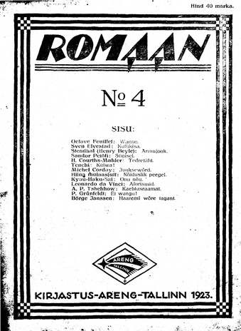 Romaan ; 4 1923