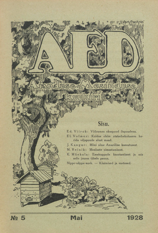 Aed : aianduse ajakiri ; 5 1928-05