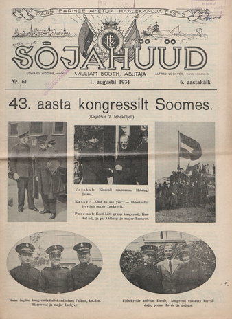 Sõjahüüd ; 61 1934