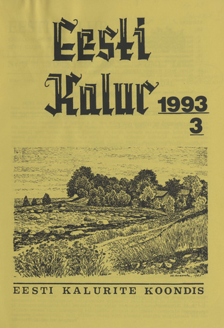Eesti Kalur ; 3 1993 suvi