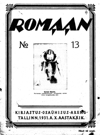 Romaan ; 13 (223) 1931-07