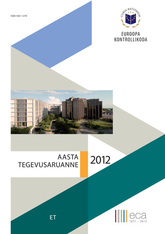 Tegevusaruanne (Euroopa Kontrollikoda) ; 2012
