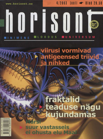 Horisont ; 4/2003 2003-07