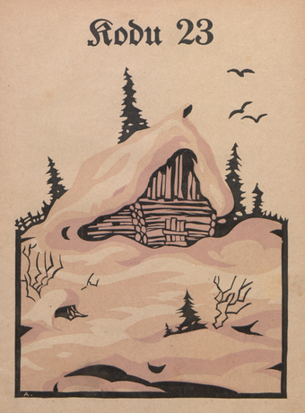 Kodu : perekondlik kirjanduse, teaduse ja kunsti ajakiri ; 23 1925-12