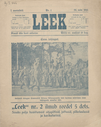 Leek ; 1 1914-11-28