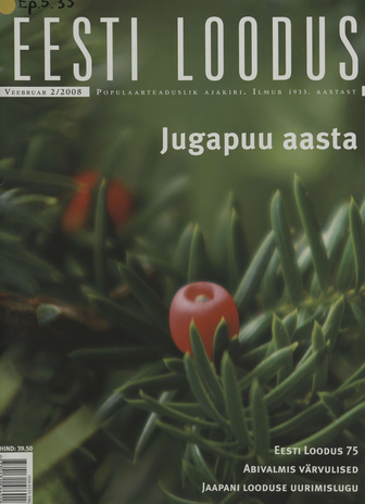 Eesti Loodus ; 2 2008-02