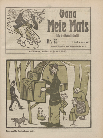 Vana Meie Mats : nalja- ja pilkekunsti nädalkiri ; 23 1920-06-04