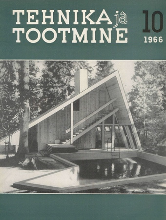 Tehnika ja Tootmine ; 10 1966-10