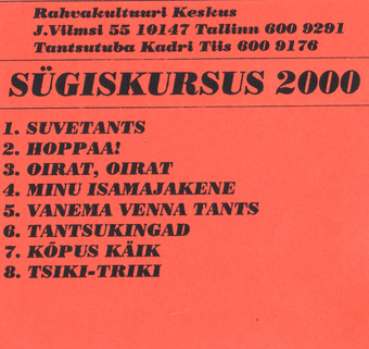 Sügiskursus 2000