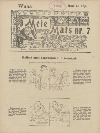 Vana Meie Mats : nalja- ja pilkekunsti nädalkiri ; 7 1919-02-06