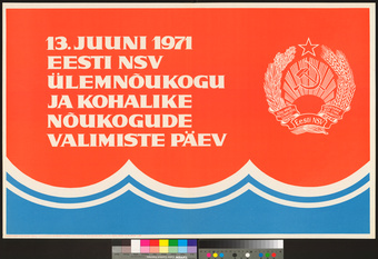 13. juuni 1971 Eesti NSV Ülemnõukogu...