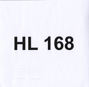 HL 168 : Eesti Muusikafondi heliarhiiv