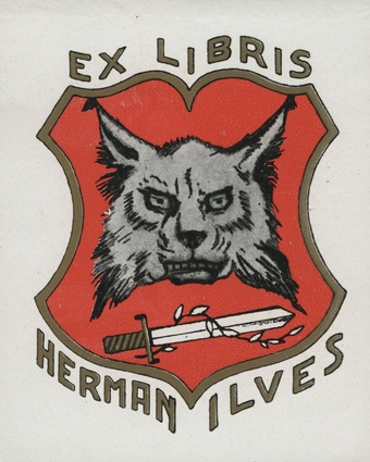 Ex libris Herman Ilves 