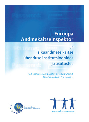 Euroopa Andmekaitseinspektor ja isikuandmete kaitse ühenduse institutsioonides ja asutustes