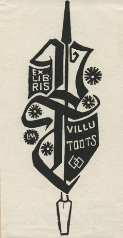 Ex libris Villu Toots 60 