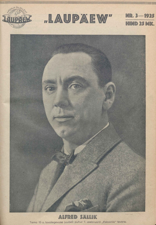 Laupäev : nädala pildileht ; 3 1925