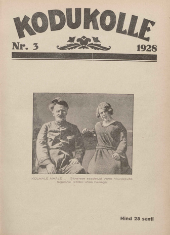 Kodukolle : perekonna ajakiri ; 3 1928-02-01