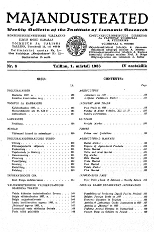Majandusteated ; 8 1938-03-01