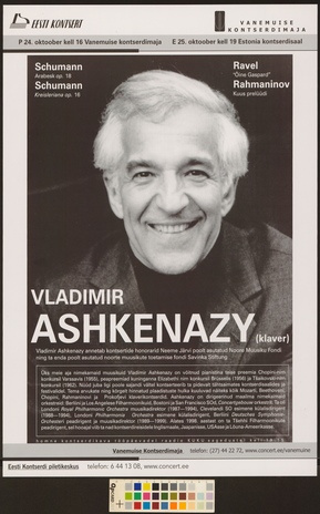 Vladimir Ashkenazy 