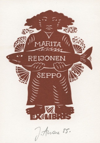 Marita Seppo Reijonen ex libris 