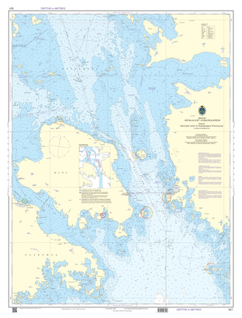 Väinameri : Heinlaiust Kübassaareni = Heinlaid islet to Kübassaare peninsula 