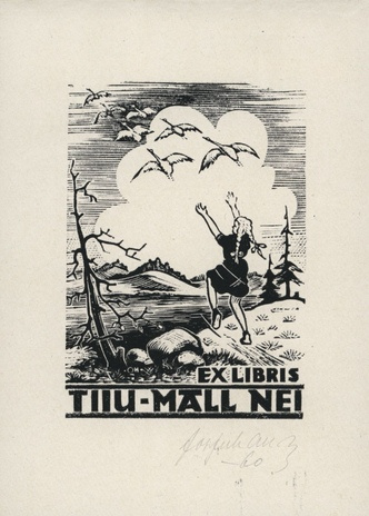 Ex libris Tiiu-Mall Nei 