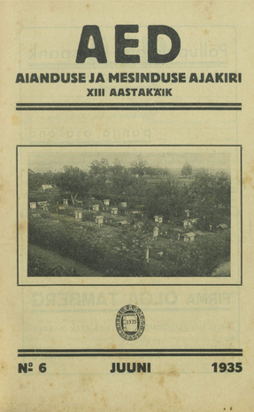 Aed : aianduse ajakiri ; 6 1935-06