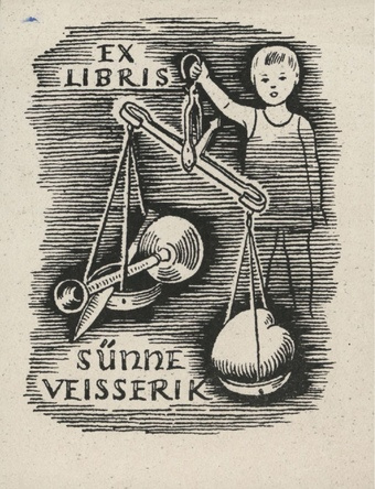 Ex libris Sünne Veisserik 